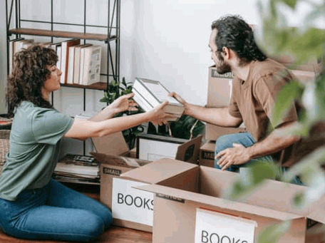 a Decluttering